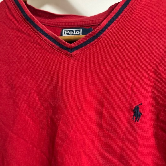 Ralph Lauren Red Short Sleeve Tee - Picture 3 of 6